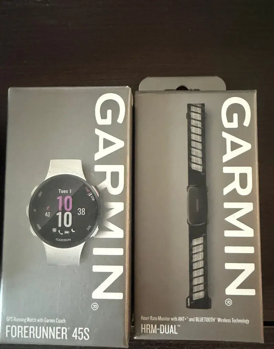 Garmin Forerunner 45S + HRM-Dual – ako nové