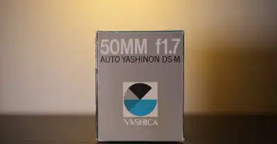 Yashica auto Yashinon DS-M 50mm f1.7 multilayer