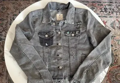 H&M detská rifľová bunda