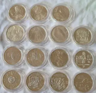 Strieborné mince 200 pamätné