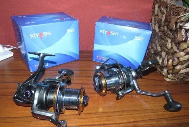 Nove,velke navijaky KIYOSHI,cievka 1200,2 ks-75 eur