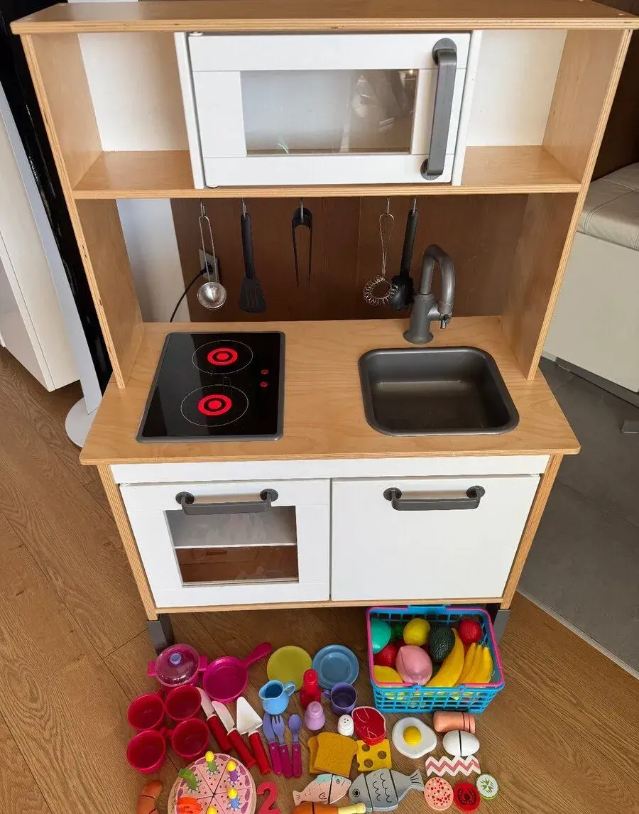 Kuchynka pre deti Ikea Duktig, aj s hostinou