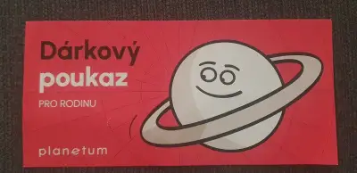 Planetum Dárkový poukaz pre rodinu 2+2