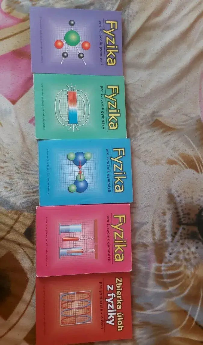 Učebnice Fyzika pre gymnázia a stredné školy.