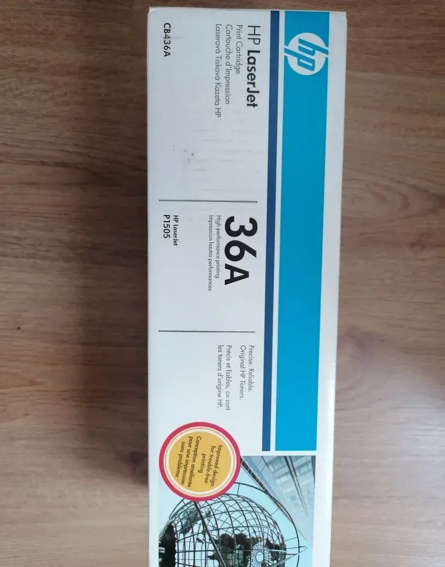 Original toner HP CB436A 36A čierny