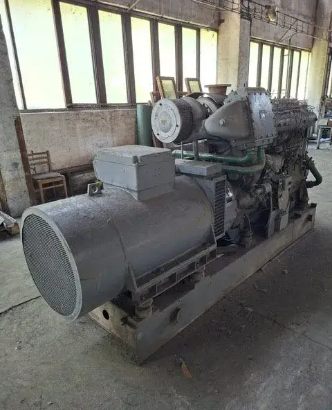 Generátor naftový ČKD na výrobu elektr. prúdu