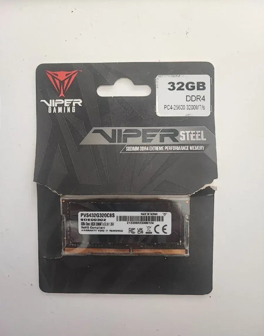 32GB RAM DDR4 pamäť SODIMM do notebooku