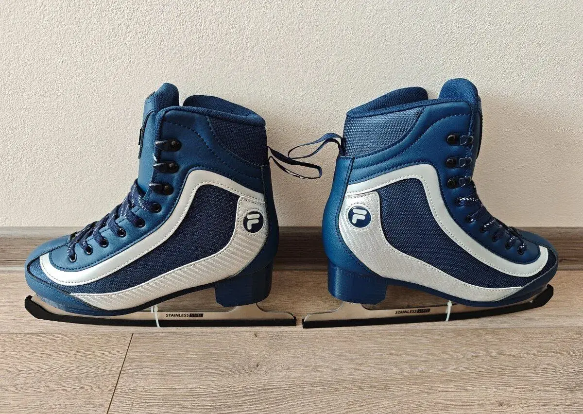 Dámske ľadové korčule FILA CHRISSY ADV BLUE/SILVER (EU 37)