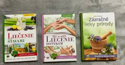 Knihy 4ks o zdraví a receptoch.