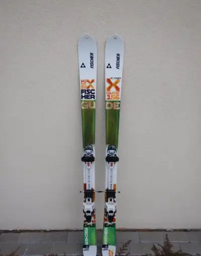 skialpové lyže Fischer, viazanie Hagan, pásy Kohla, AKO NOVÉ