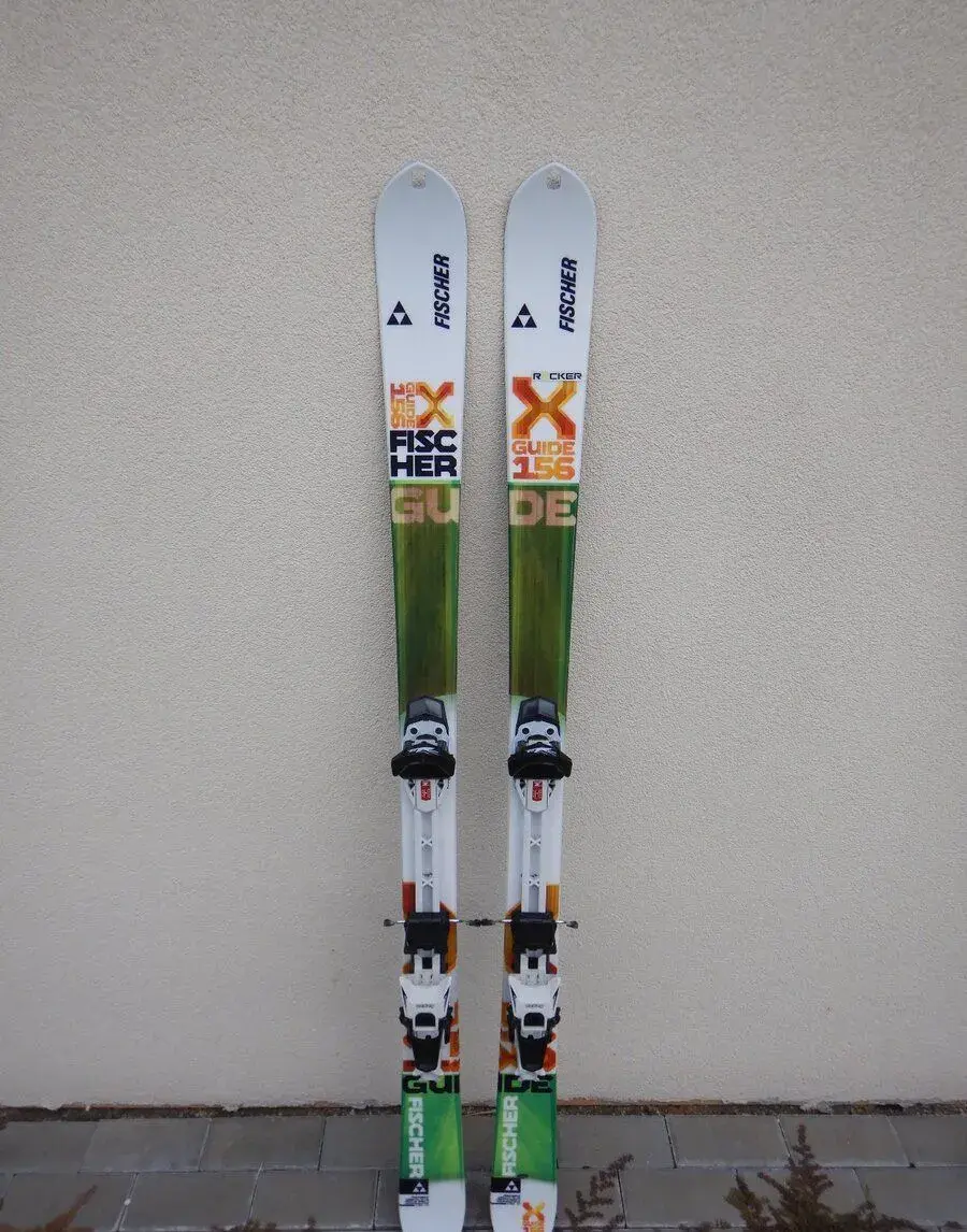 skialpové lyže Fischer, viazanie Hagan, pásy Kohla, AKO NOVÉ