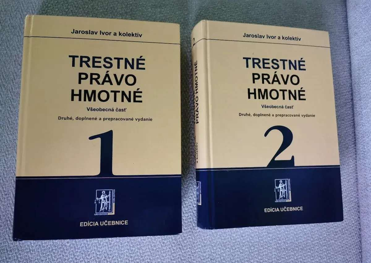 Trestné právo hmotné I, II