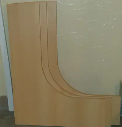 3x rohová polička / 10€ kus