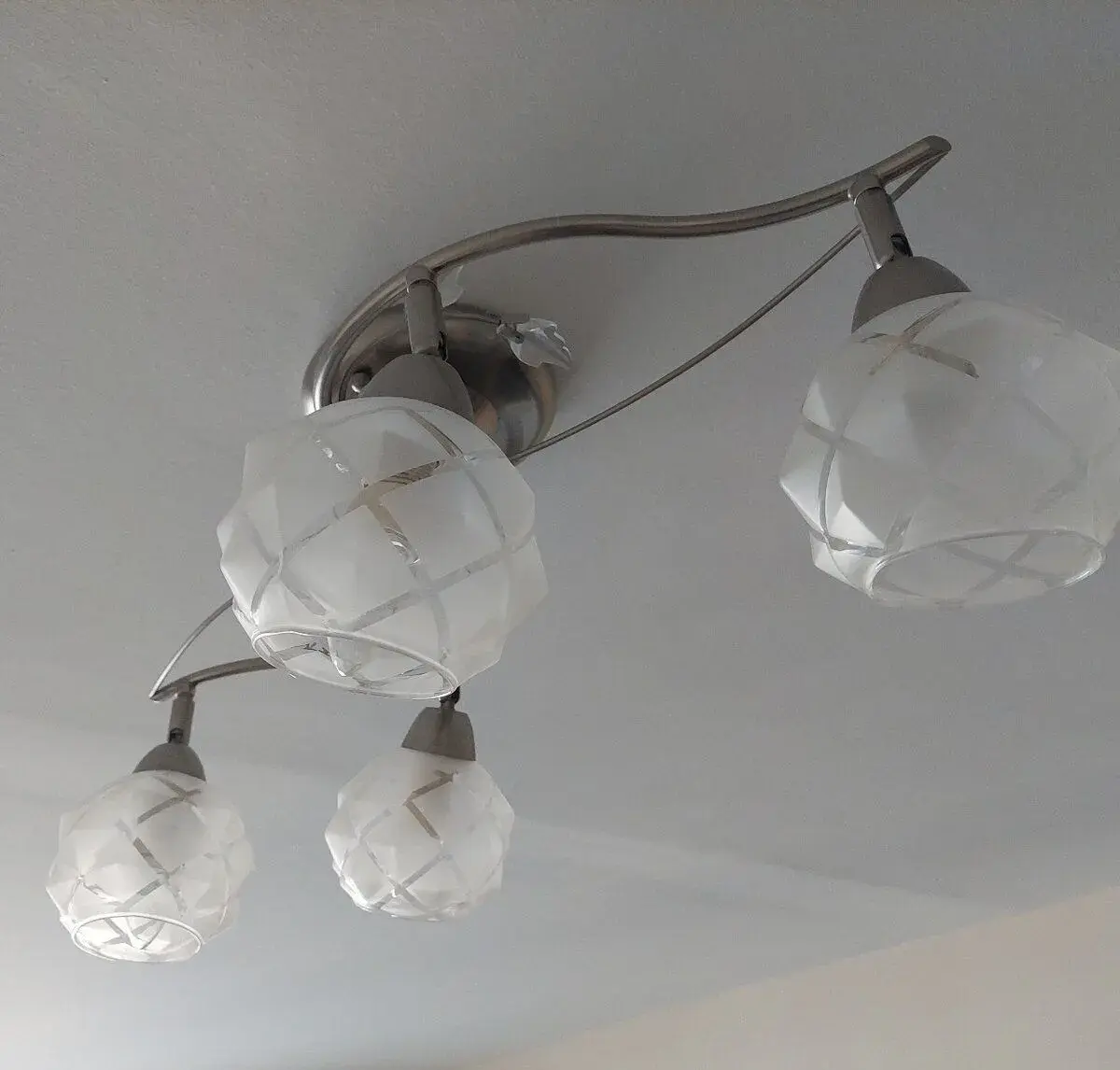 Stropný luster vrátane LED žiaroviek