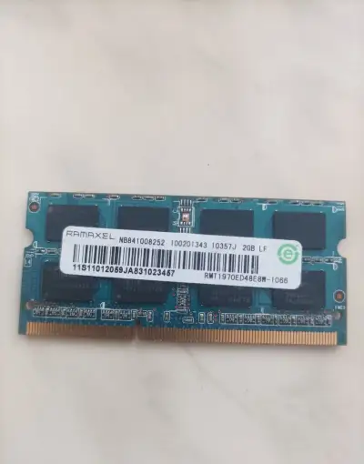 2x ram DDR3 2gb
