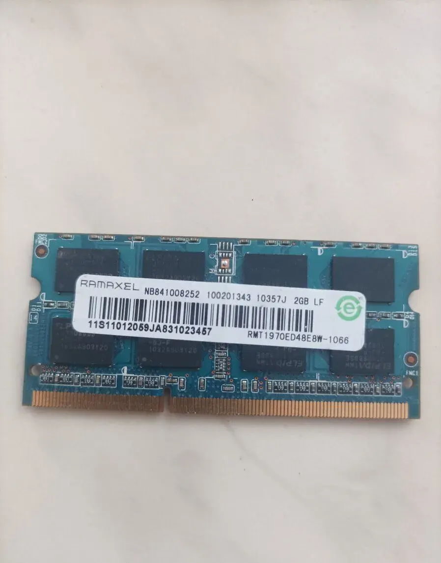 2x ram DDR3 2gb
