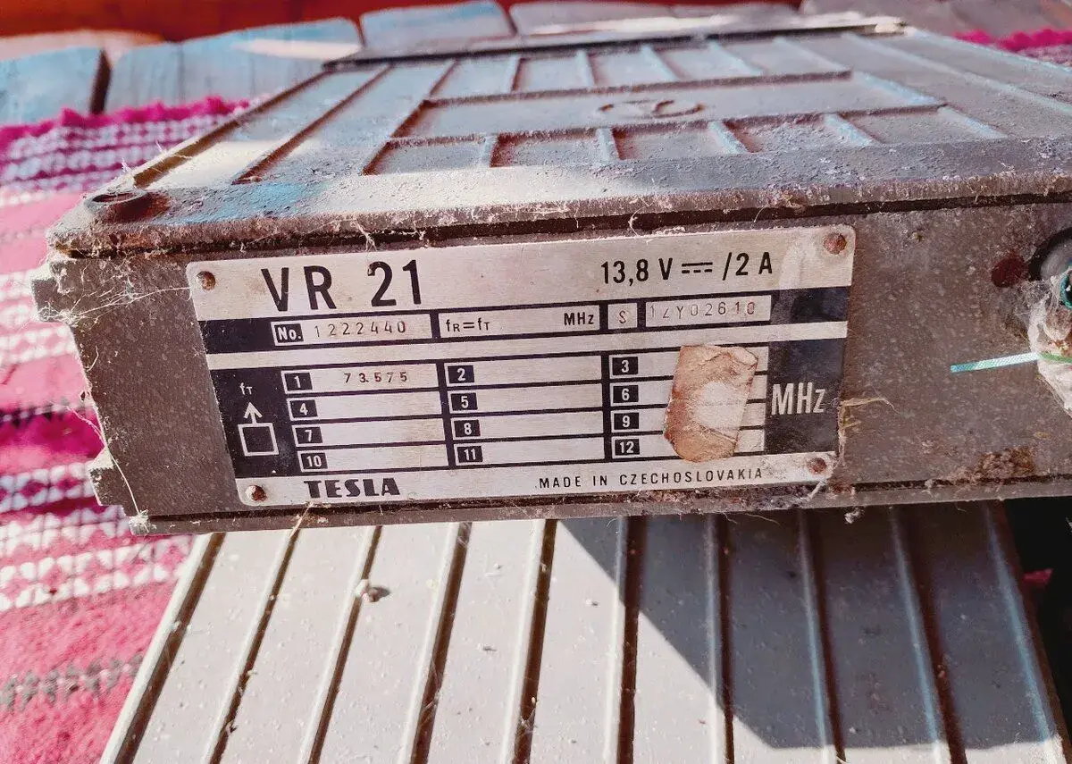 Vysielačky retro vr21