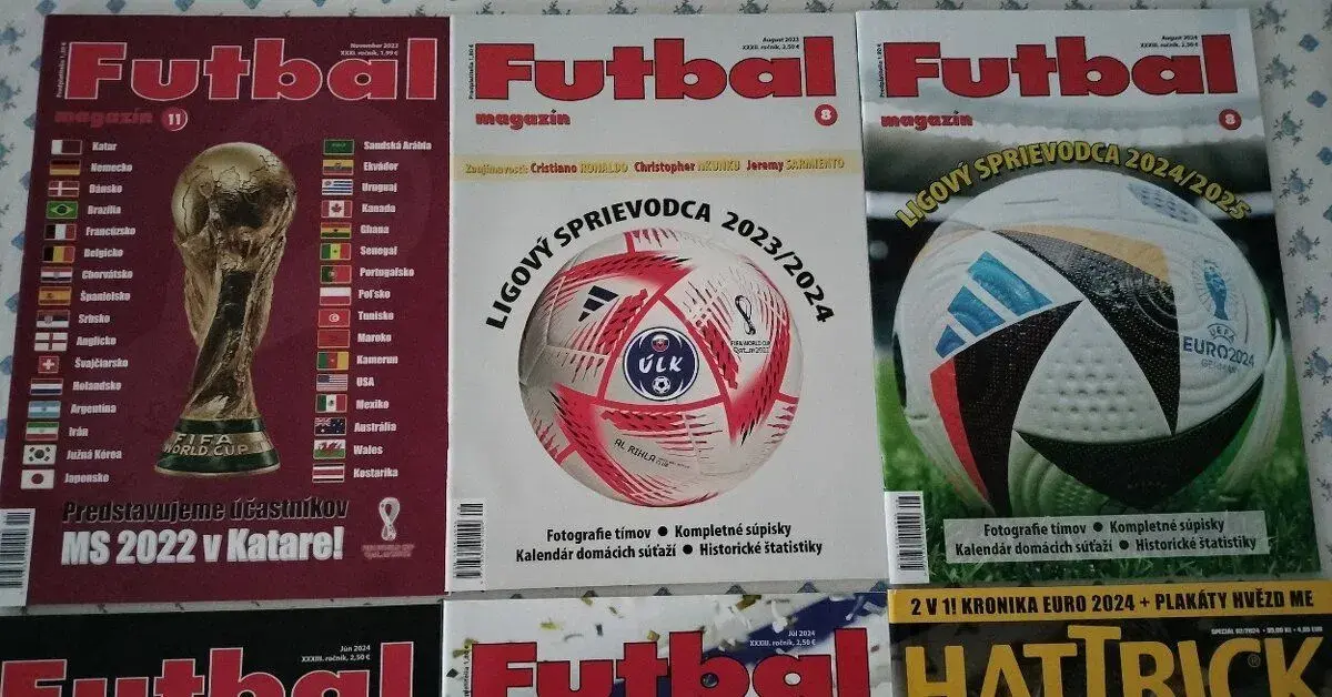 Futbalové časopisy o MS vo futbale