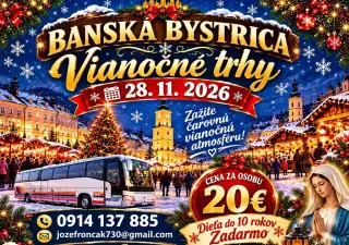 VIANOČNE TRHY BANSKA BYSTRICA a KRAKOW