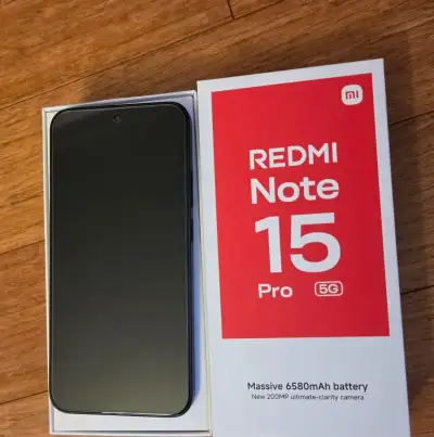 Xiaomi Redmi note 15 pro 5G 256 GB