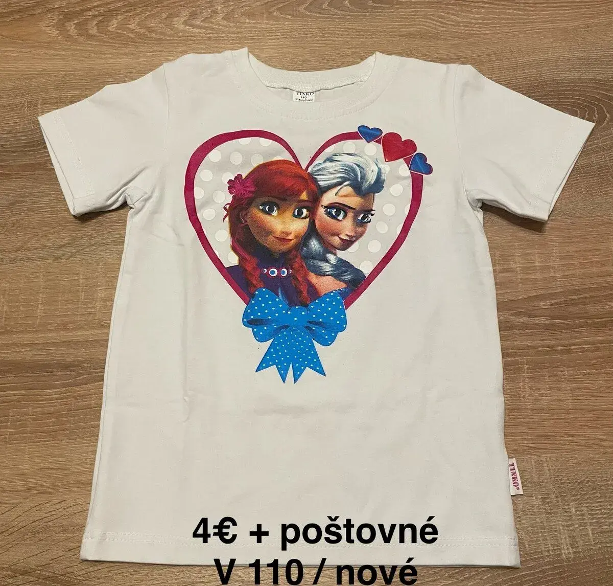 Tričko Frozen Anna & Elsa v 110 NOVÉ