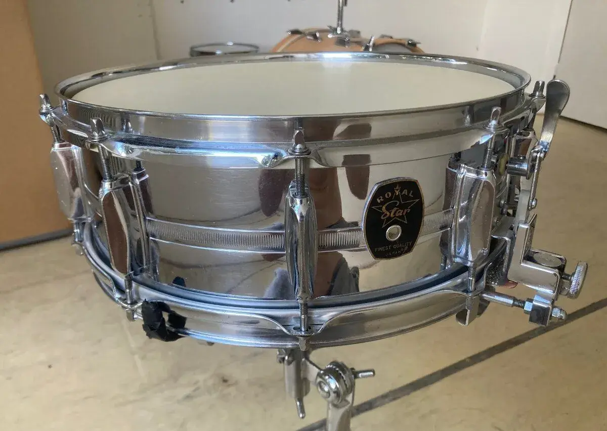 Vintage snare Royal Star King Beat 14"x 5"
