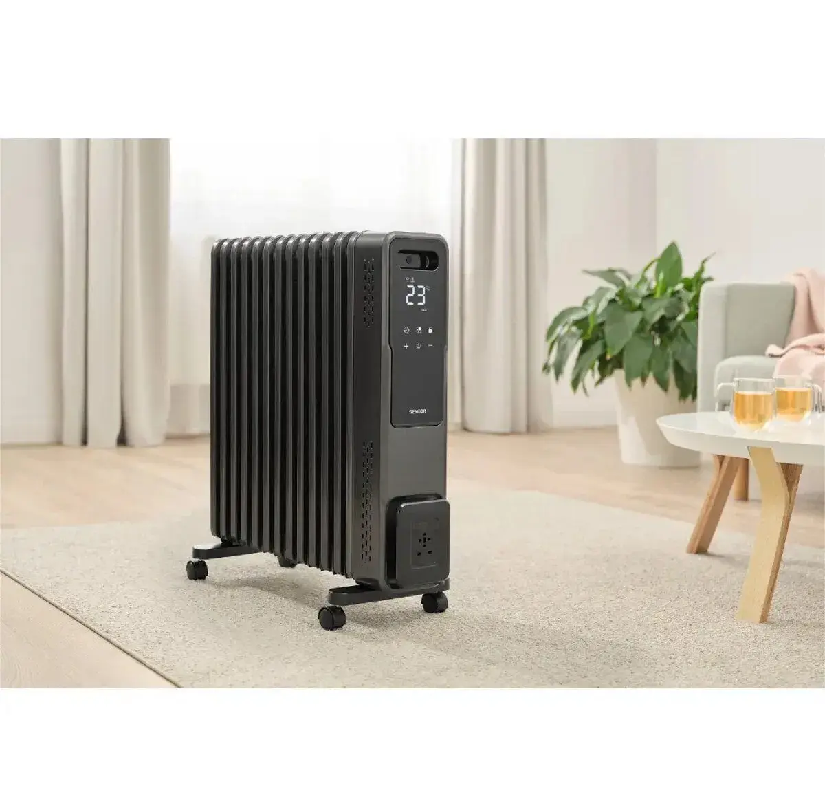 SENCOR SOH 8213GY Smart WIFI radiator ako nový, v záruke