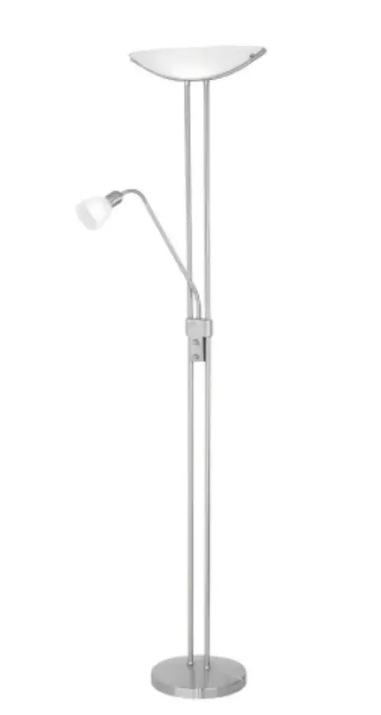 Stmievateľná stojacia lampa BAYA 1 matný chróm