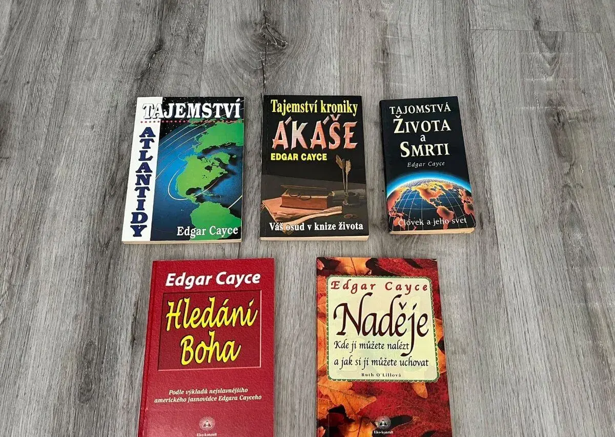 EDGAR CAYCE – 5 KNIŽIEK – EZOTERIKA