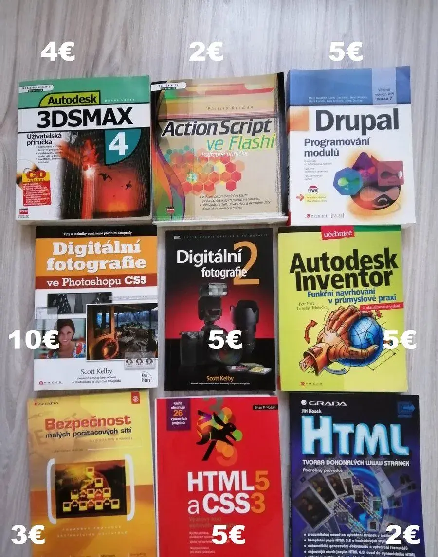 Knihy ceny sú na fotke