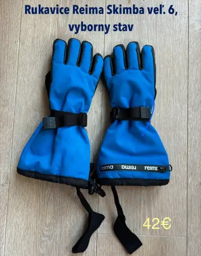 Rukavice Reima Skimba vel.6 (8-10 rokov)