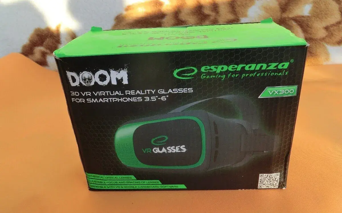 3D okuliare pre smartfóny .
