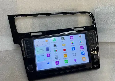 VW Golf 7 9" Výkonné Android rádio 6+128GB 4G CarPlay DSP