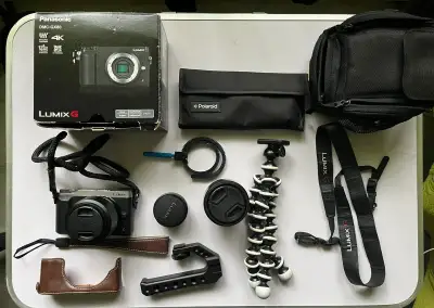 Panasonic Lumix GX80 - 3 objektívy + príslušenstvo