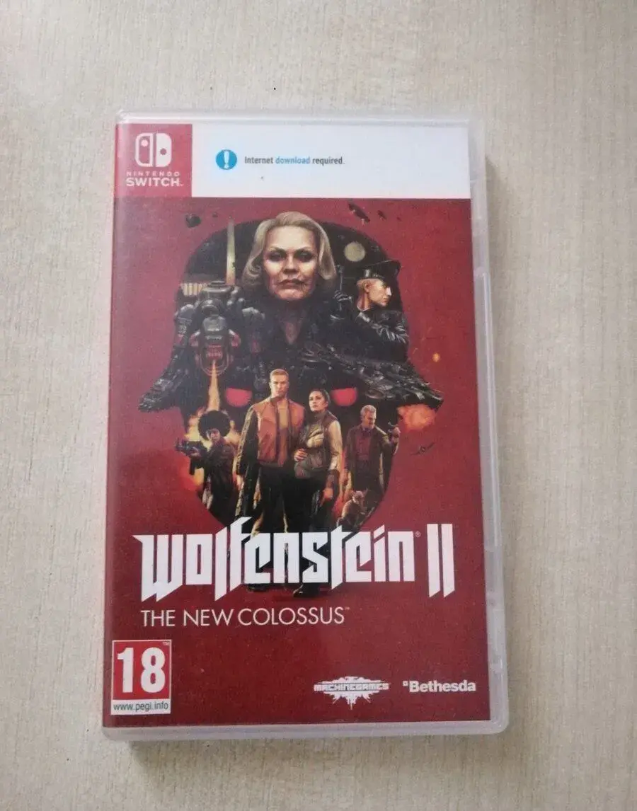 Hru na Nintendo switch a Switch 2 Wolfenstein 2