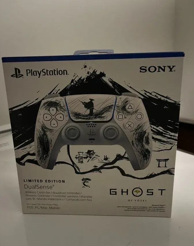 Joystick Ghost of Yotei cierny a zlaty NOVY