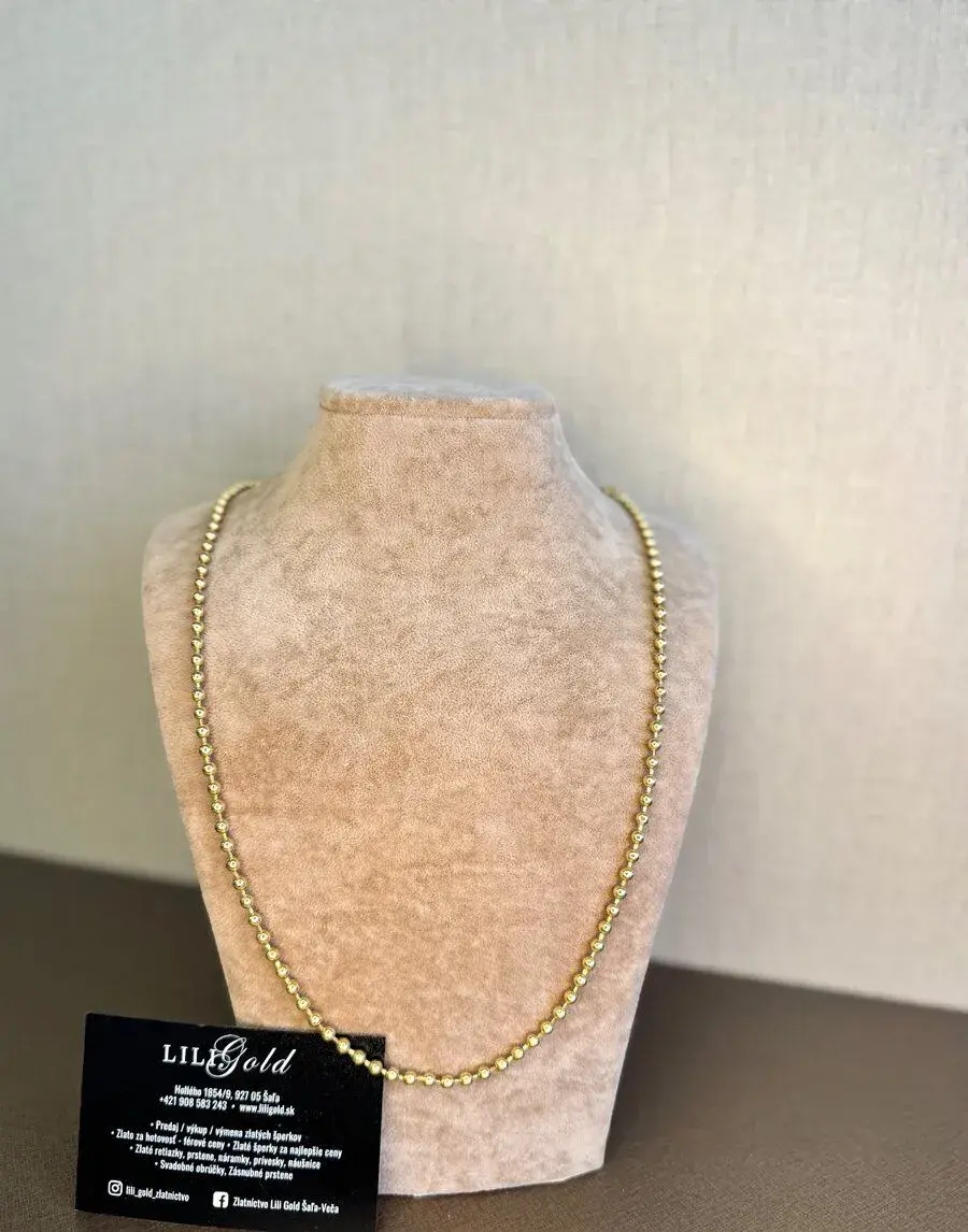 Zlatá retiazka 14.08g 1760€ Nová puncovaná