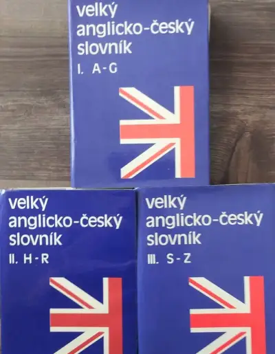Veľký anglicko-český slovník 3 diely