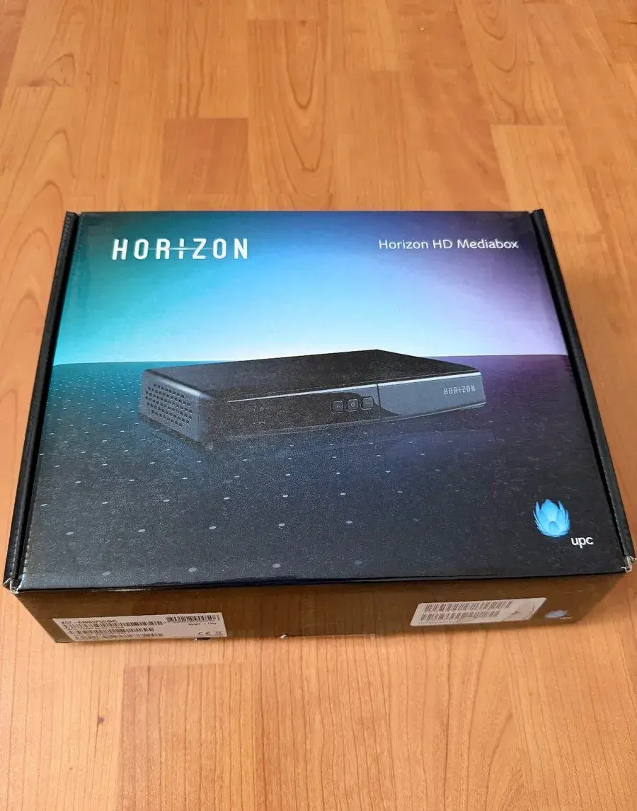 UPC Horizon HD Mediabox – kompletné balenie