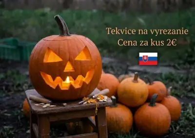 🎃 Pripravte sa na Halloween: Najlepšie tekvice v meste za