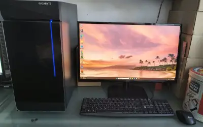 Herný PC🚀RYZEN 5, RTX 2070 8GB, RAM 16GB DDR4, + Monitor