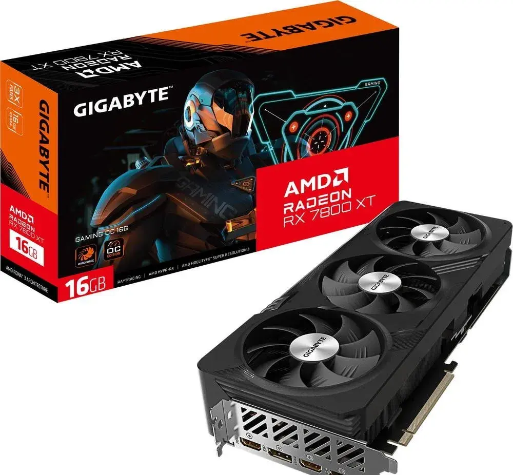 Grafickú kartu GIGABYTE Radeon RX 7800xt