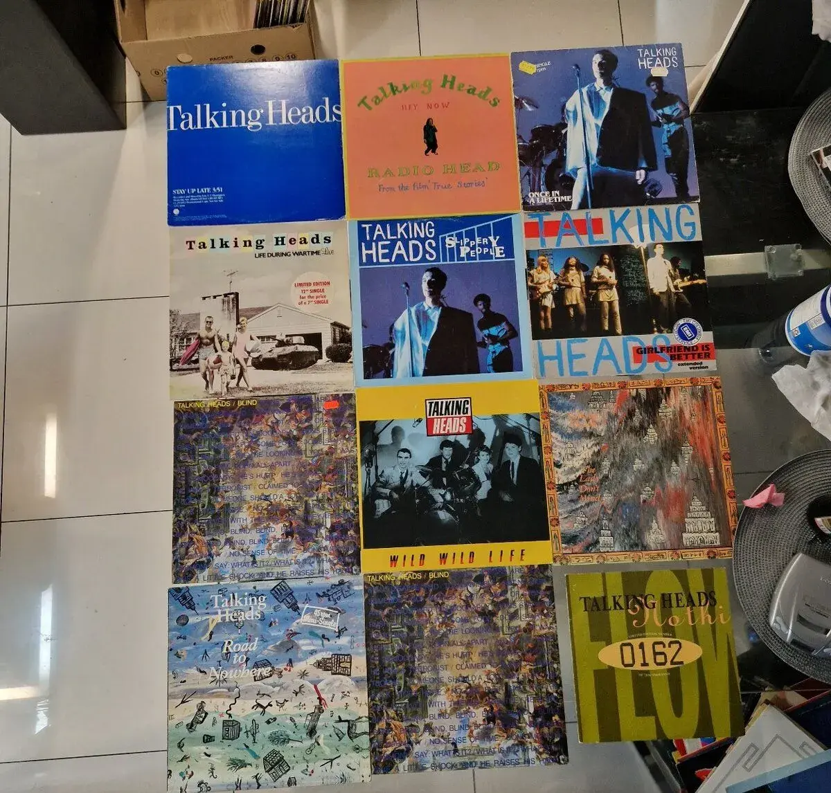 Maxi LP-čky.TALKING HEAD,SPANDAU BALLET,COMMUNARDS.