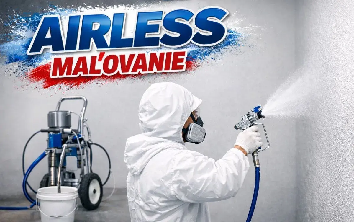AIRLESS MAĽOVANIE KOŠICE / VÝCHOD SR