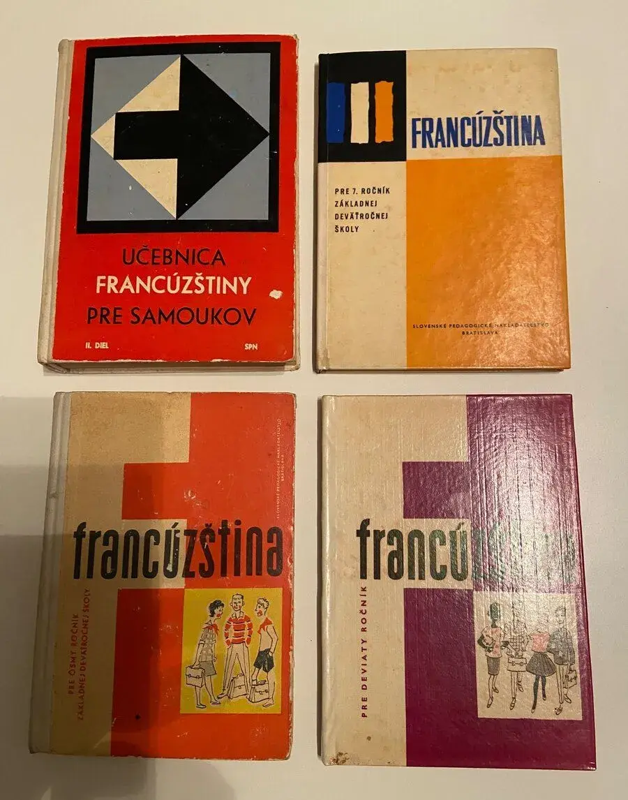 Učebnice francúzštiny-rozne