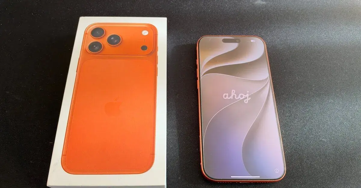 Iphone 17 Pro Max 256 GB Cosmic orange