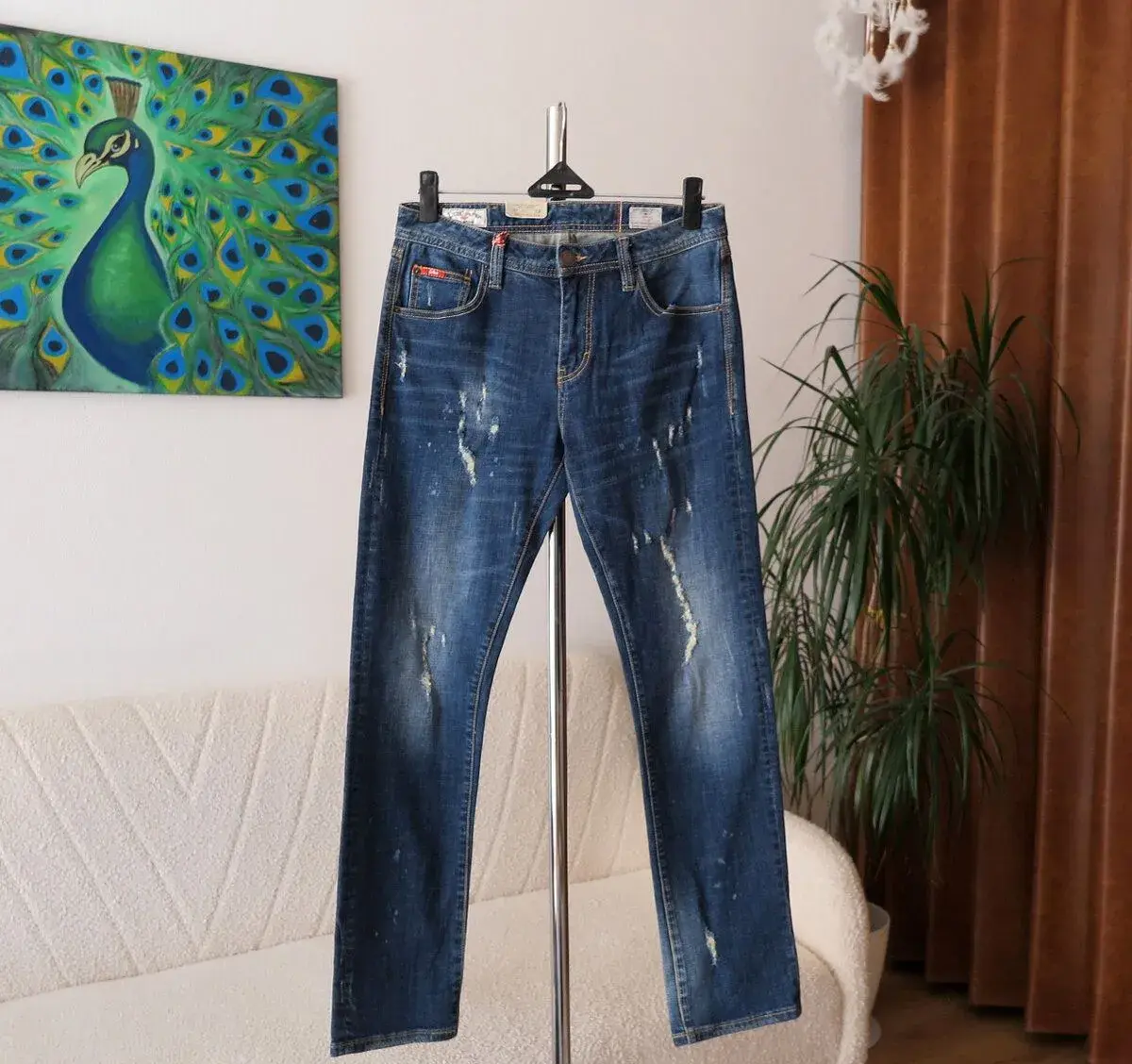 Pánske džínsy distressed Lee Cooper Veľ- W29