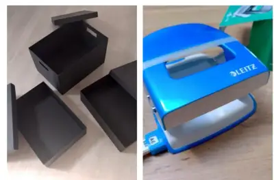 4x Ikea ulozny box s vrchnákom CENA SPOLU dierovacka zdarma
