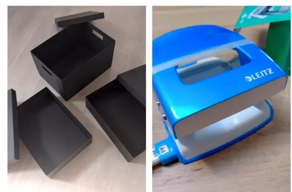 4x Ikea ulozny box s vrchnákom CENA SPOLU dierovacka zdarma