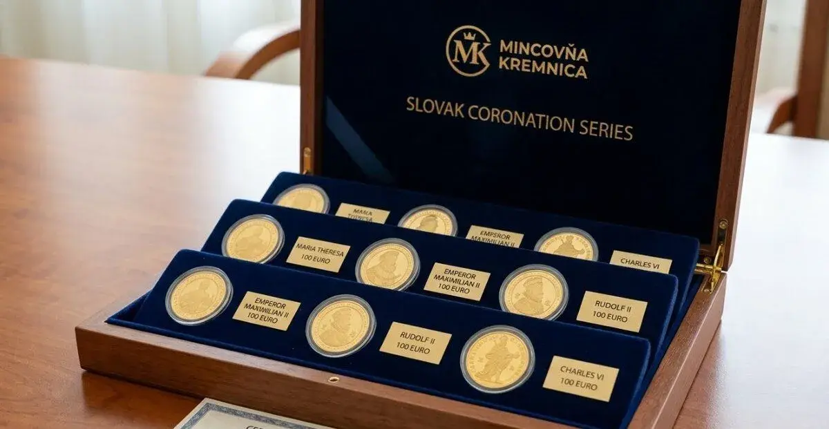 Zlaté mince Mincovňa Kremnica 100€